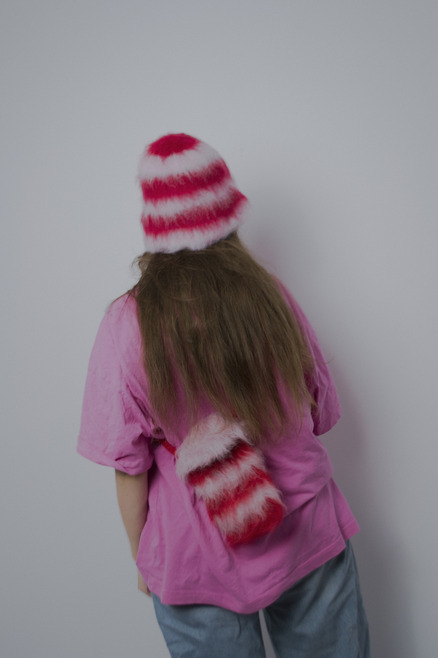 10 Torebka blurred pink-red stripes