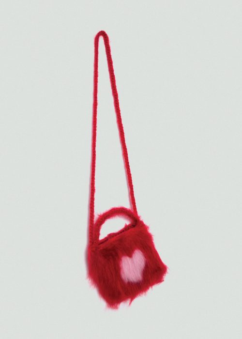 Torebka blurred red heart