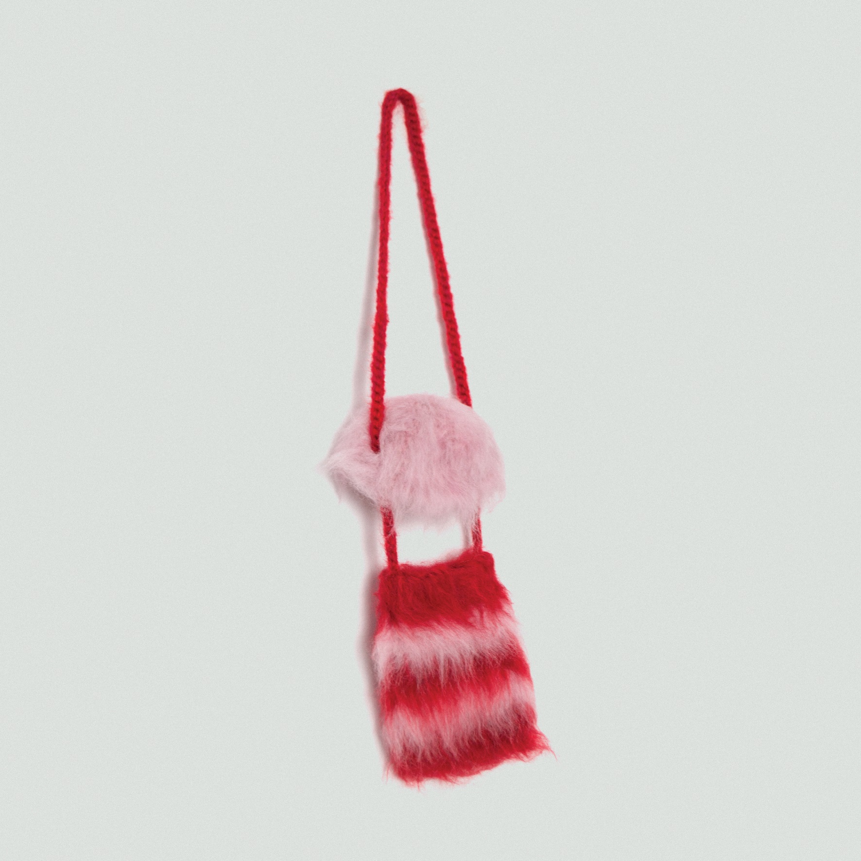 24a-01 Torebka blurred pink-red stripes
