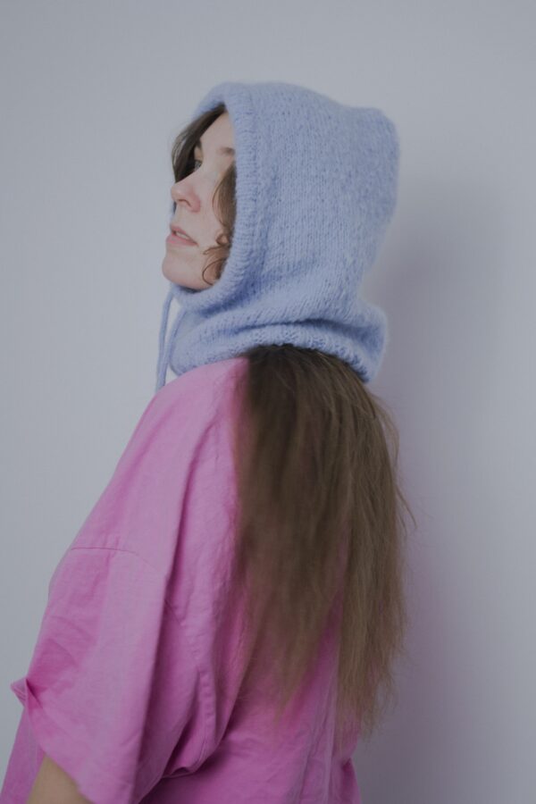 Kapturki z troczkami moherkowe