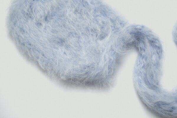 Bonetka blurred blue sky