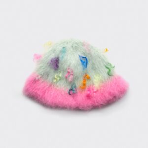 Kapelusz blurred green candy