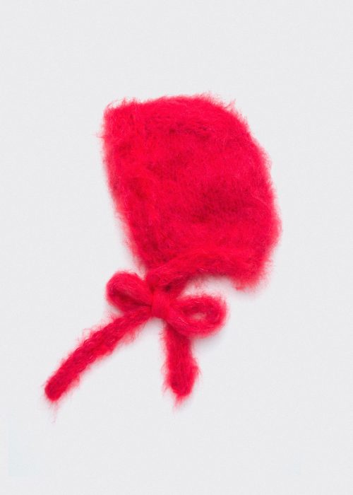 Bonetka blurred poppy red