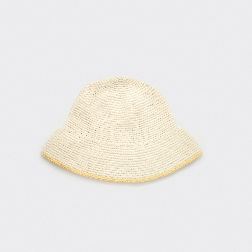 20-01 Bucket hat lemon