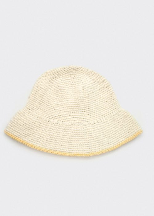 20-01 Bucket hat lemon