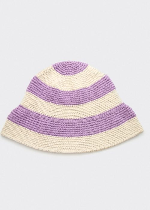 Bucket hat bluberry shake