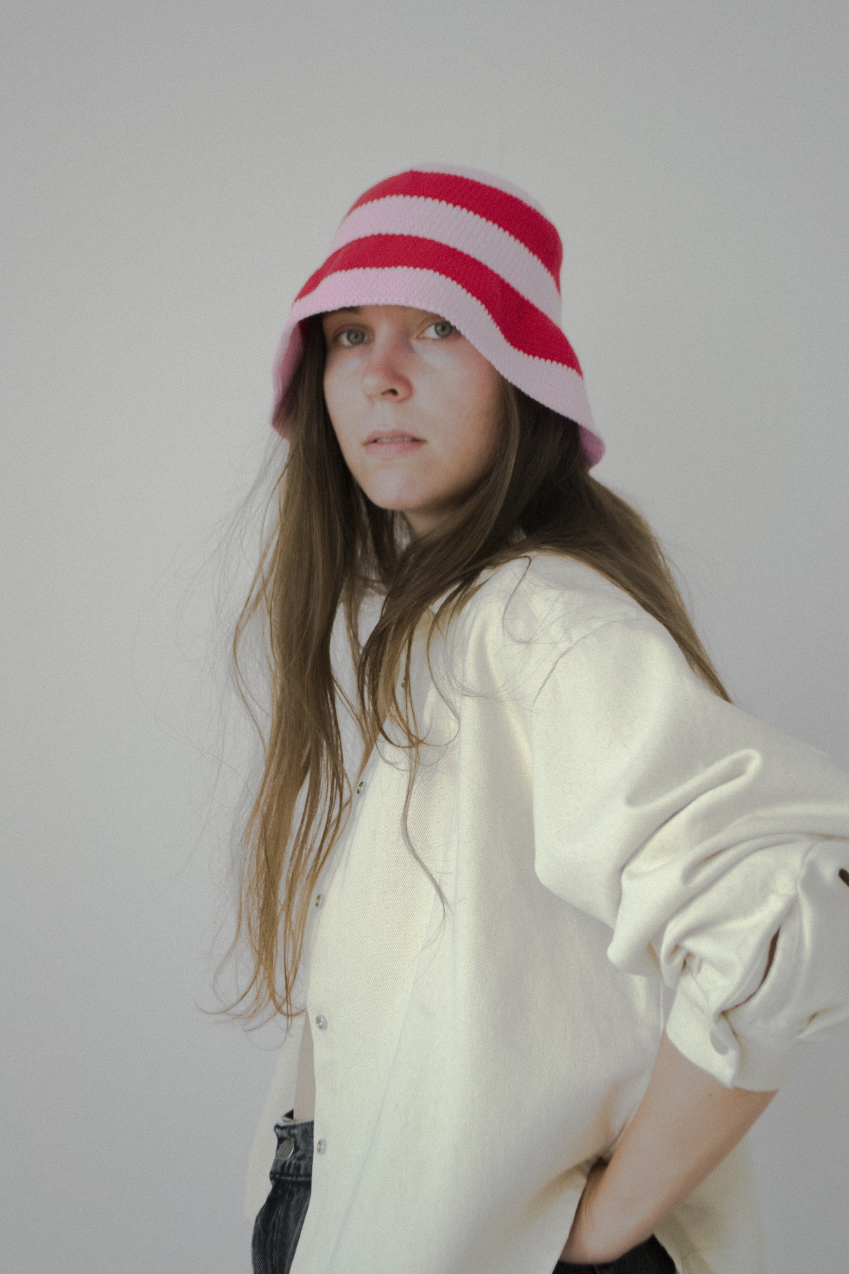 32 Bucket hat strawberry