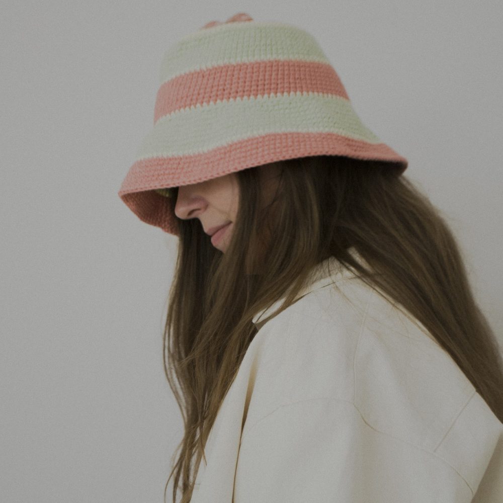 44 Bucket hat retro unikat