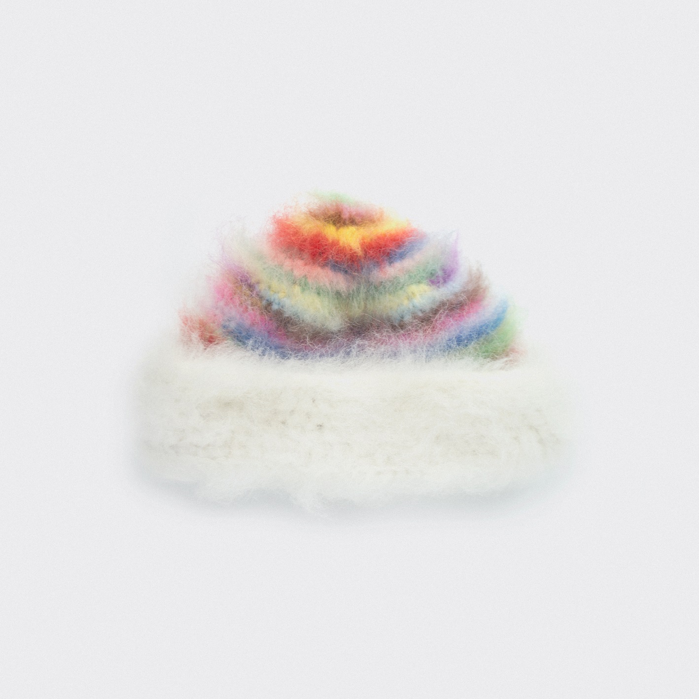 Czapka blurred kolorowa