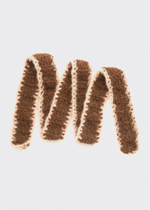 Tiny scarf chocolate