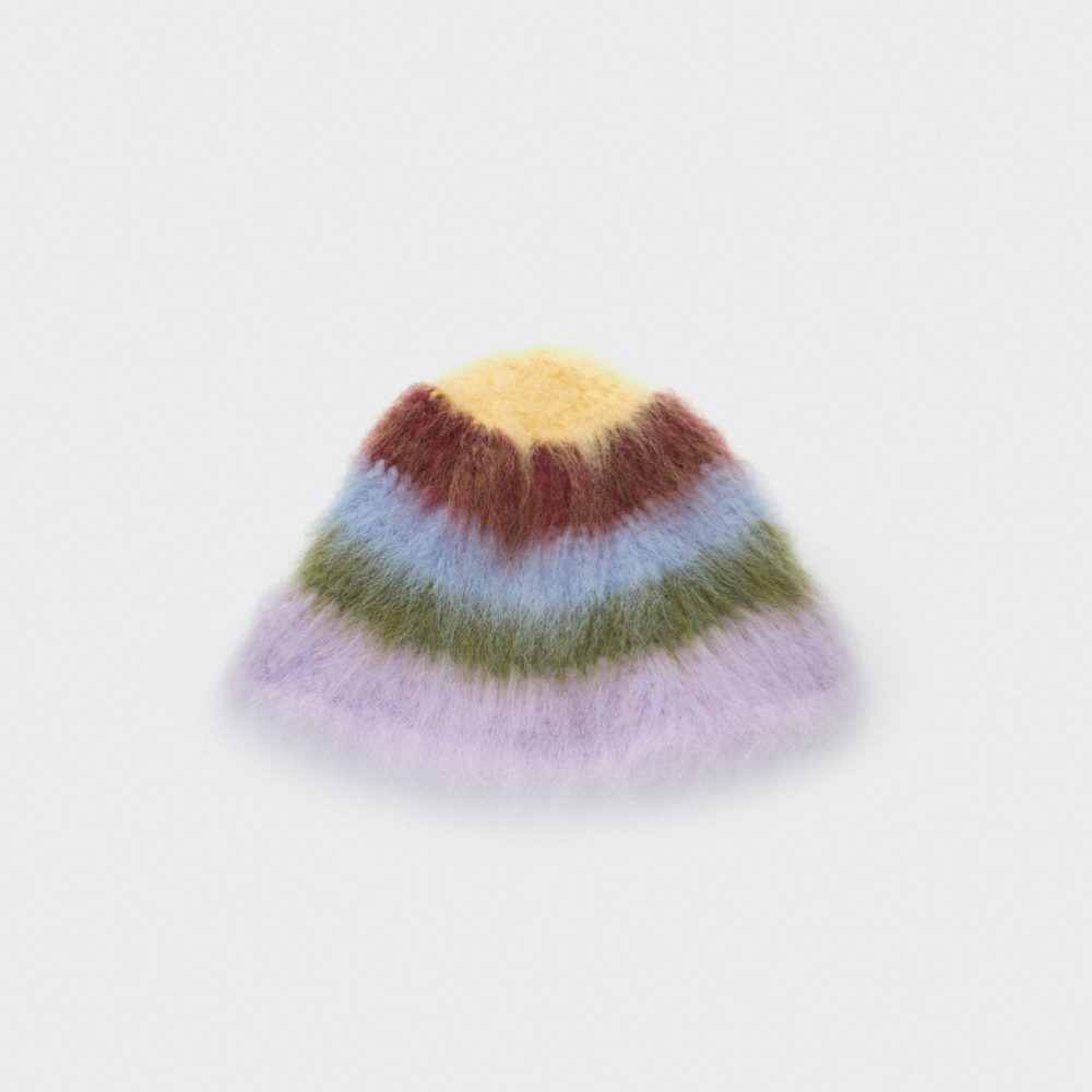 Kapelusz blurred stripes