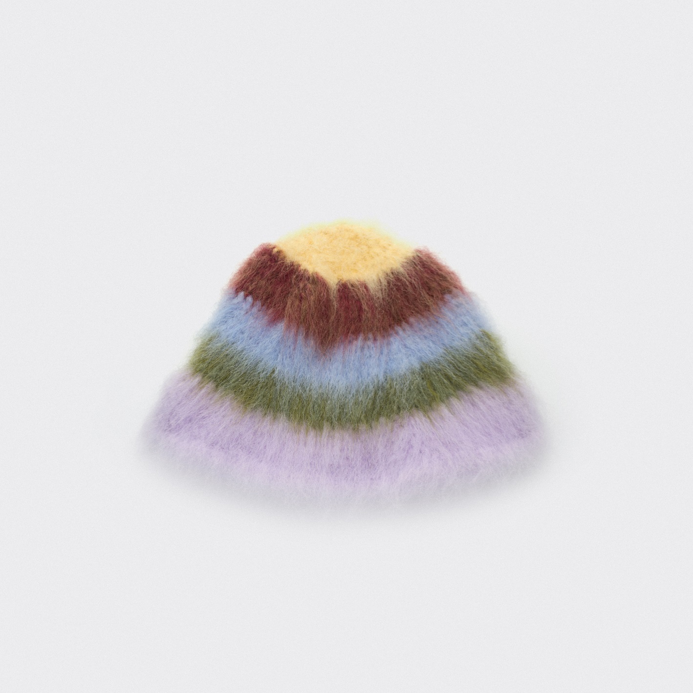 Kapelusz blurred stripes