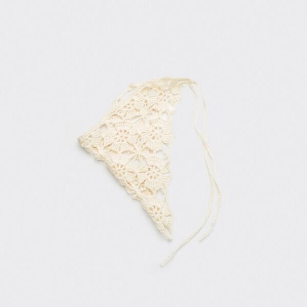 Chustka light butter yellow