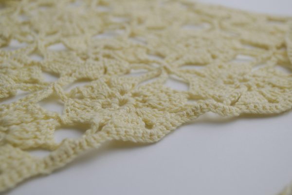Chustka butter yellow