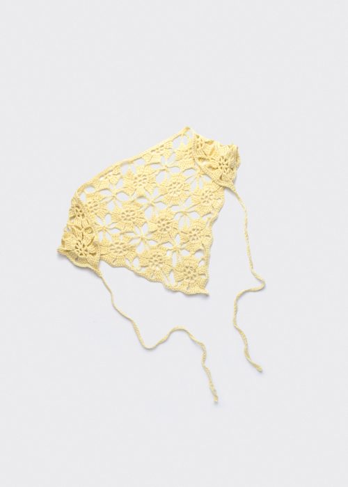 Chustka butter yellow