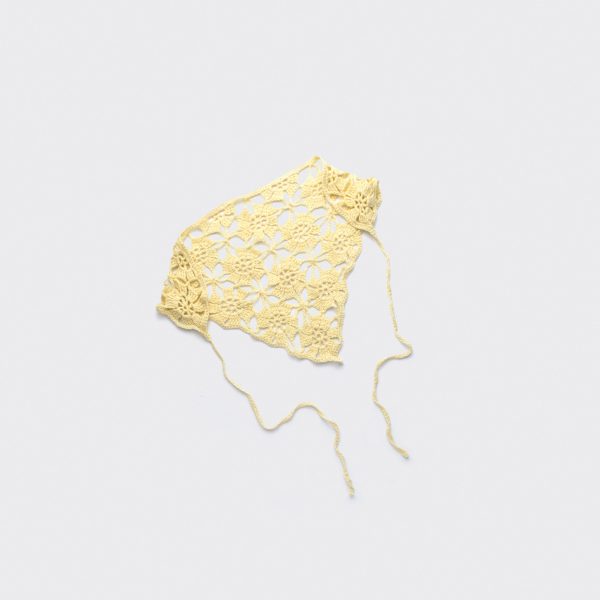Chustka butter yellow