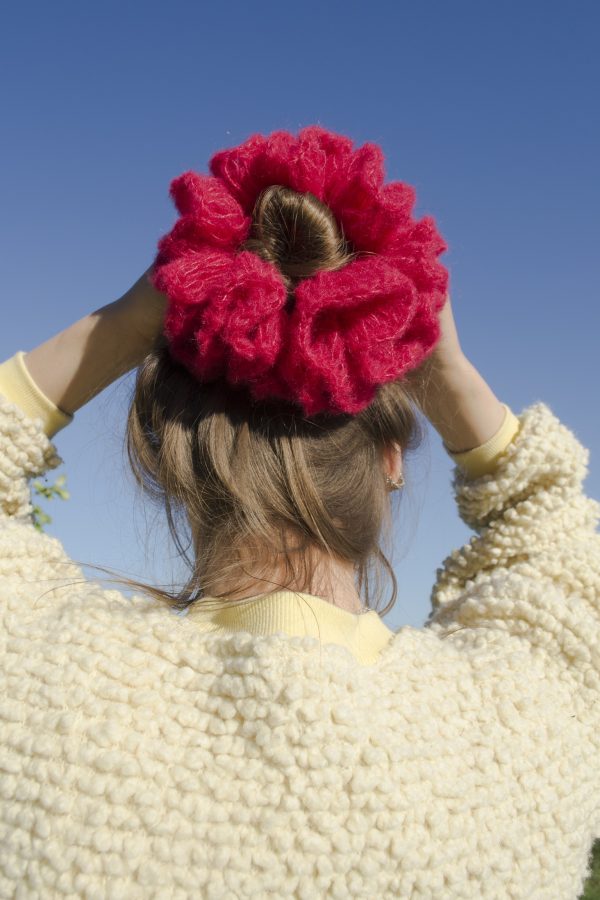 _DSC0701_1 Scrunchie POPPY